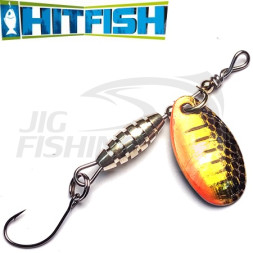 Вращающаяся блесна HitFish Trout Series Spoon 3.4gr #371