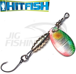Вращающаяся блесна HitFish Trout Series Spoon 3.4gr #372