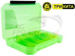 Коробка ТриКита для приманок КДП-4 Зеленая
