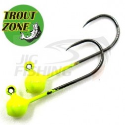 Джиг-головки Trout Zone BL #2 Chartreuse (5шт/уп)