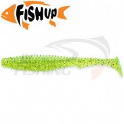Мягкие приманки FishUp U-Shad 3.5&quot; #026 Flo Chartreuse Green