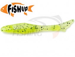 Мягкие приманки FishUp Tiny 1.5&quot; #055 Chartreuse/Black