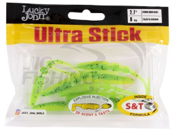Мягкие приманки Lucky John Ultra Stick 2.7&quot; #T18 Electric Minnow