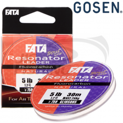 Флюорокарбон Gosen Fata Resonator Leader FC 30m #0.5 0.117 0.9kg