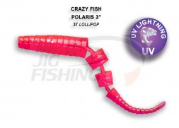 Мягкие приманки Crazy Fish Polaris 3&quot;    37 Lollipop