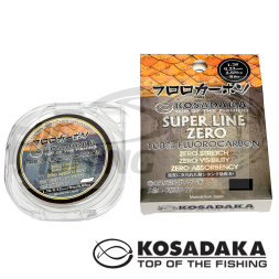 Флюорокарбон Kosadaka Super Line Zero 25m 0.14mm 1.28kg