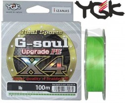 Шнур плетеный YGK G-Soul X4 Upgrade 100m #0.3 0.09mm 3kg