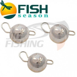 Груз чебурашка разборная Fish Season Silver вольфрам 3гр (2шт/уп)