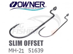 Офсетные крючки Owner Slim Offset (MH-21) #8