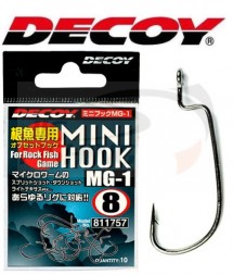 Крючки Офсетные Decoy Mini Hook MG-1 #6