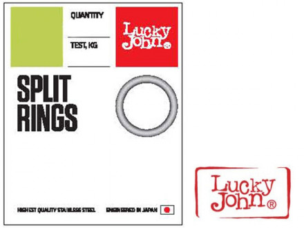 Кольца заводные  Lucky John Pro Series Split Rings #1 04.6mm 4kg