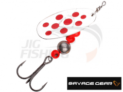 Вращабщаяся блесна Savage Gear Caviar Spinner 4 14gr #04