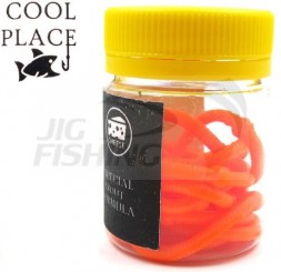 Мягкие приманки Cool Place червь лапша Доширак 4&quot; #Orange