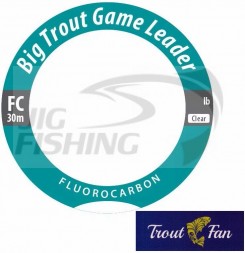 Флюрокарбон Trout Fan Big Trout Game Premium Leader FC 30m #2 0.235mm 8lb