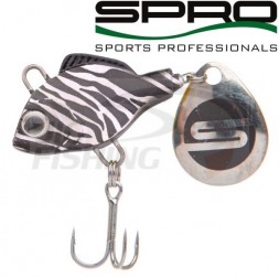 Тейлспиннер Spro ASP Jigging Spinner UV 18gr #Zebra