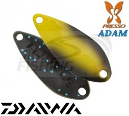 Колеблющаяся блесна Daiwa Presso Adam 1.8gr #Yellow Dagger