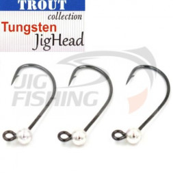 Джиг-головки Trout Tungsten Jig Head MG-3 #6 0.6gr Silver (3шт/уп)