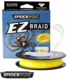 Шнур плетеный Spiderwire EZ Braid 100m Yellow 0.15mm 7.3kg