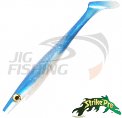 Мягкая приманка Strike Pro XXL Pig Shad Jr. 20cm 50gr SP-172C #100 Blue Pearl