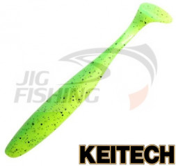 Мягкие приманки Keitech Easy Shiner 4.5&quot; #468 Lime Chartreuse PP