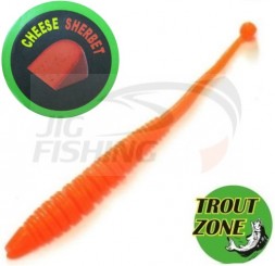Мягкие приманки Trout Zone Boll 2.9&quot; Orange Cheese Sherbet