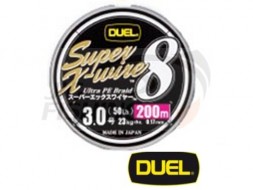 Плетеный шнур Yo-Zuri/Duel Super X-Wire PE X8 200m 5Сolor #0.6 0.13mm 5.8kg