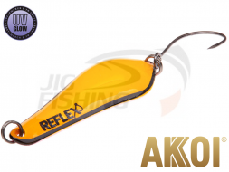 Блесна колеблющаяся Akkoi Reflex Crystal 40mm 3.6gr #R17