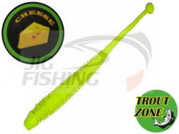 Мягкие приманки Trout Zone Boll 2.9&quot; Chartreuse Cheese