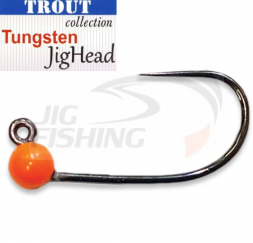 Джиг-головки Trout Tungsten Jig Head BL #8 0.4gr Orange (3шт/уп)