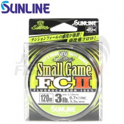 Флюорокарбон Sunline SWS Small Game FC II 120m #0.6 0.128mm 1.25kg
