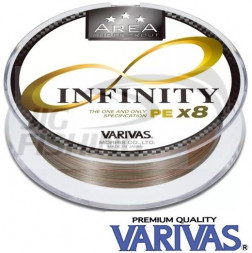 Шнур Varivas Area Super Trout Infinity PE X8 75m Multicolor #0.2 0.074mm 2.5kg
