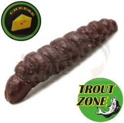 Мягкие приманки Trout Zone Dragonfly Larva 1.3&quot; #Chocolate Cheese