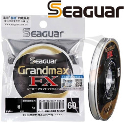 Флюорокарбон Seaguar Grandmax FX 60m #0.6 0.128mm 1.05kg