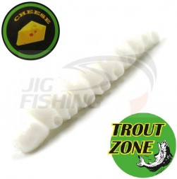 Мягкие приманки Trout Zone Dragonfly Larva 1.3&quot; #White Cheese