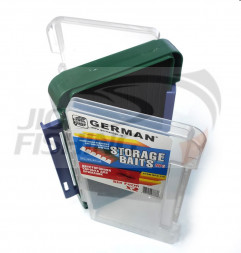 Коробка German Storage Baits NP2  17.5x10.5x3.5cm Green