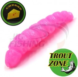 Мягкие приманки Trout Zone Dragonfly Larva 1.3&quot; #Pink Cheese