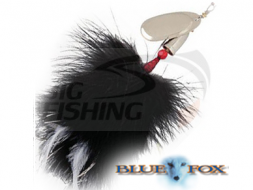 Вращающаяся блесна Blue Fox Vibrax Super Bou 6 #BK