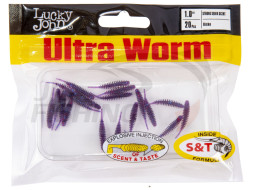 Мягкие приманки Lucky John Trick Ultra Worm 1&quot; #S63 Disco