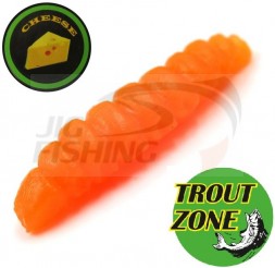 Мягкие приманки Trout Zone Dragonfly Larva 1.3&quot; #Orange Cheese