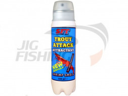 Спрей-аттрактант для ловли форели SFT Shrimp Smell 150ml (запах креветки)