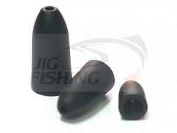 Груз вольфрамовая пуля Tungsten Bullet JF Matt Black 5.3gr 2шт/уп