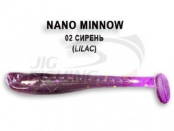 Мягкие приманки Crazy Fish Nano Minnow 1.6&quot;  02 Lilac