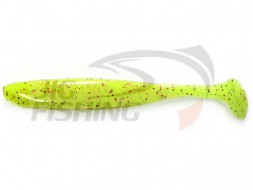 Мягкие приманки Keitech Easy Shiner 4.5&quot; #PAL01 Chartreuse Red Flake