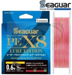Шнур Seaguar PE X8 Lure Edition 150м #0.8 0.148mm 8.2kg