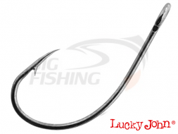 Одинарные крючки Lucky John LJH531 #1 (6 шт в уп)