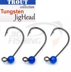 Джиг-головки Trout Tungsten Jig Head MG-3 #6 0.9gr Blue (3шт/уп)