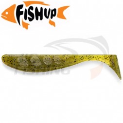 Мягкие приманки FishUp Wizzle Shad 3&quot; #074 Green Pumpkin Seed