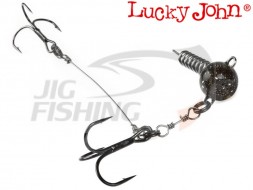 Оснастка Lucky John Deep Pike Stinger Ring L + Flexhead 10gr