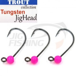 Джиг-головки Trout Tungsten Jig Head MG-3 #6 0.9gr Pink (3шт/уп)