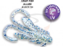 Мягкие приманки Crazy Fish Allure 1.6&quot; 40 White Tea